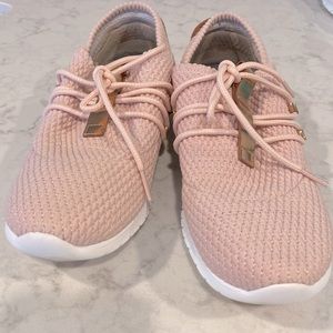 Pink and Rose Gold Zero Grand Sneakers